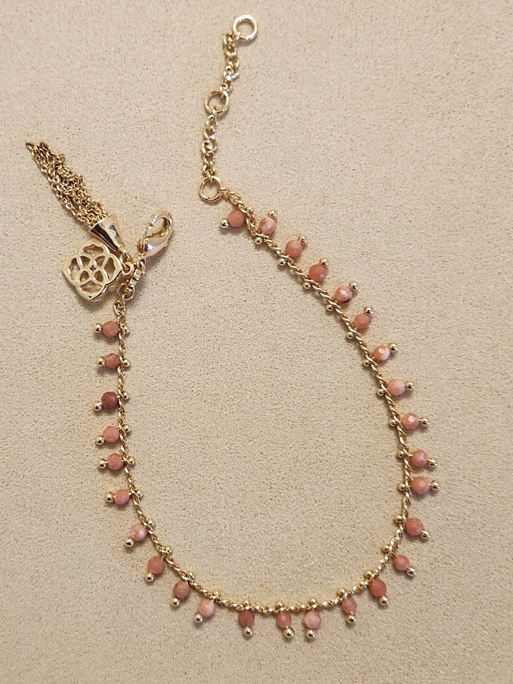 Kendra Scott Marie Beaded Delicate Chain Bracelet